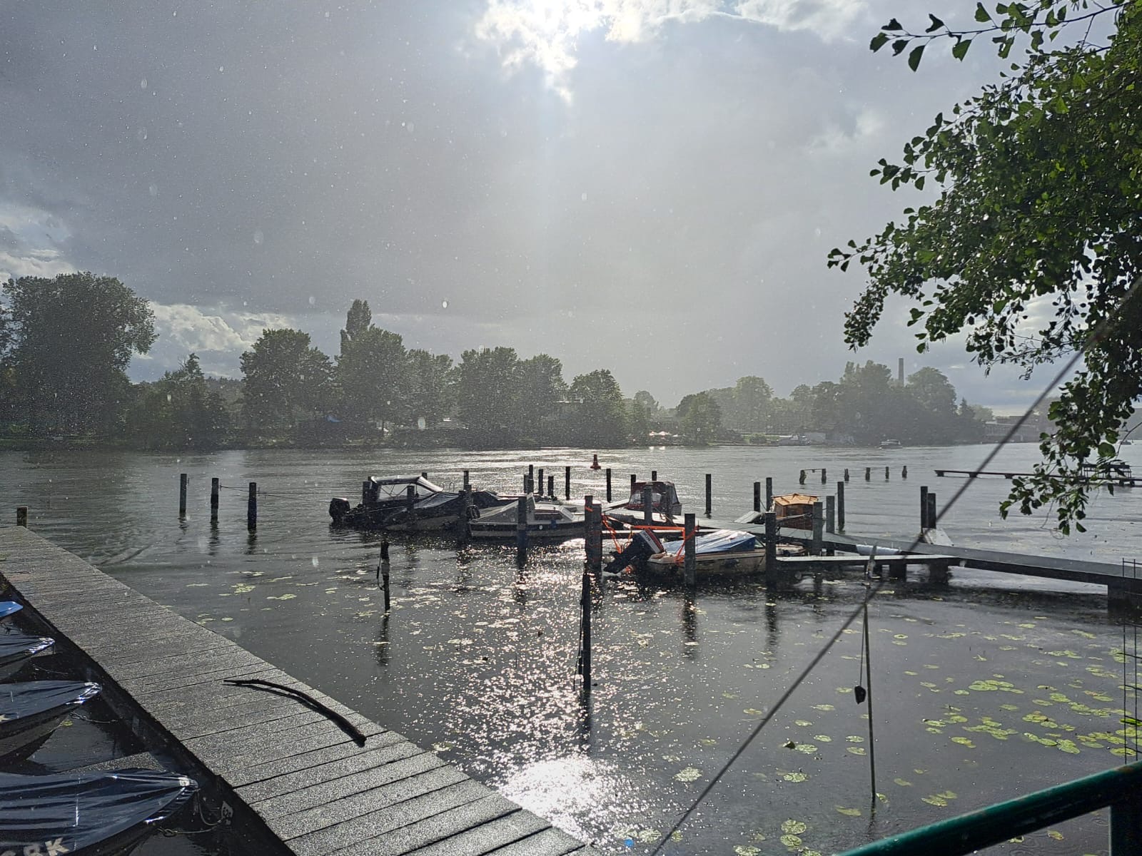 Der Regenguss in Köpenick...