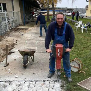 Read more about the article Der Arbeitseinsatz geht weiter!