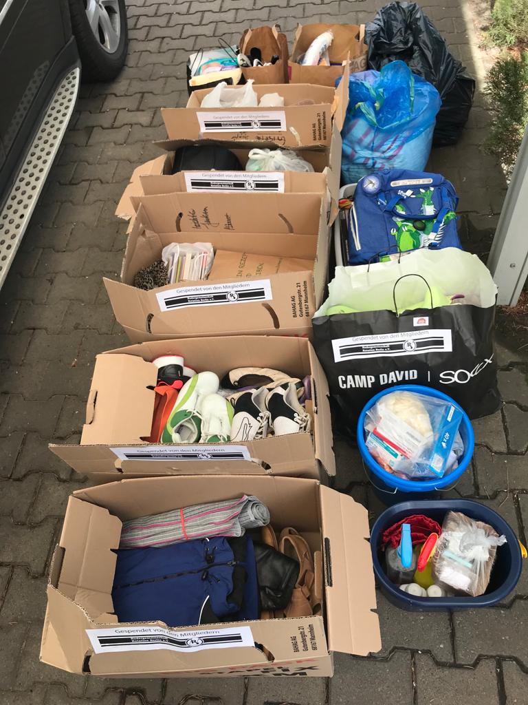 So viel war zusammen gekommen!