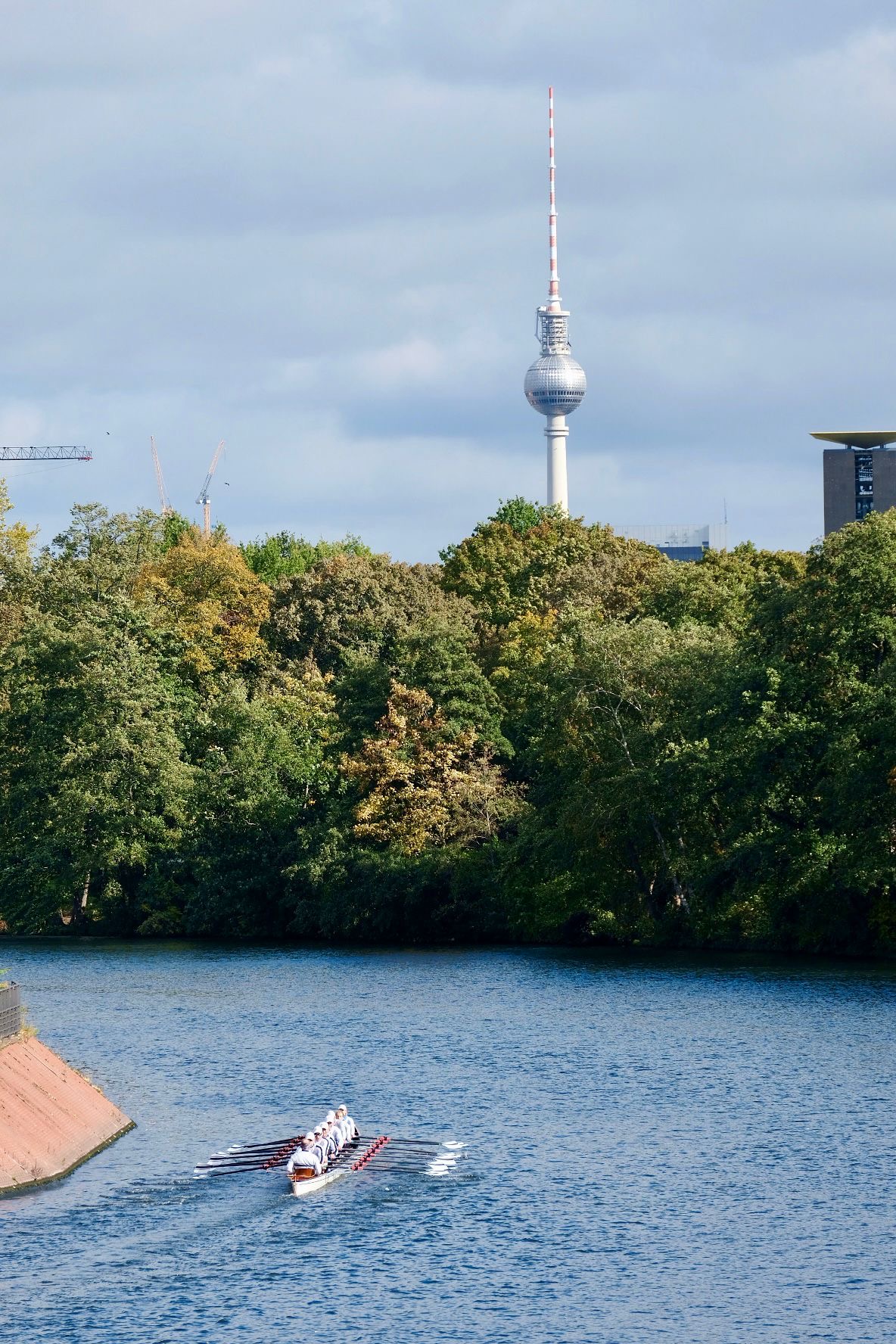 Quer durch Berlin, mit Wahrzeichen