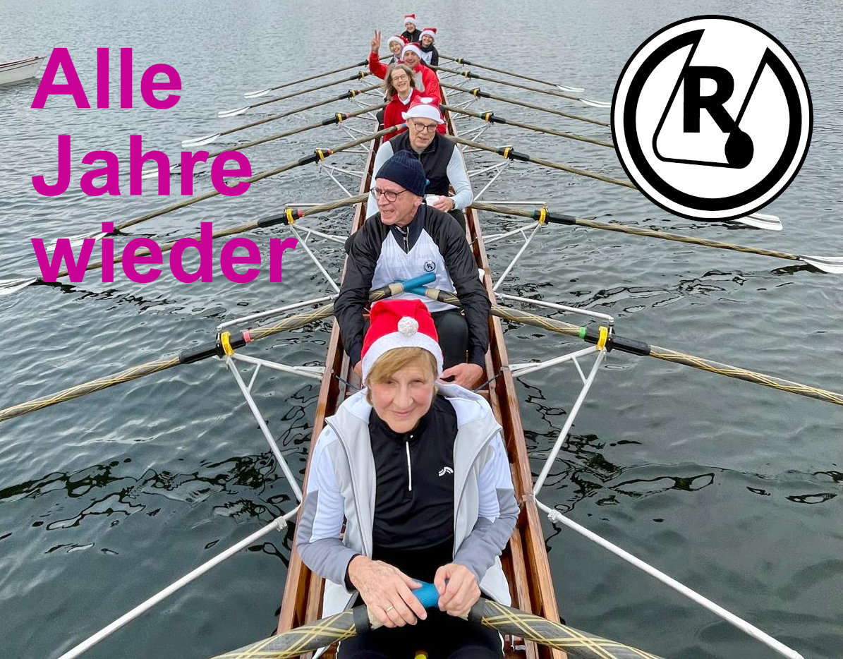 Read more about the article 07.12.2025- Alle Jahre wieder… Adventsrudern bei Rotation