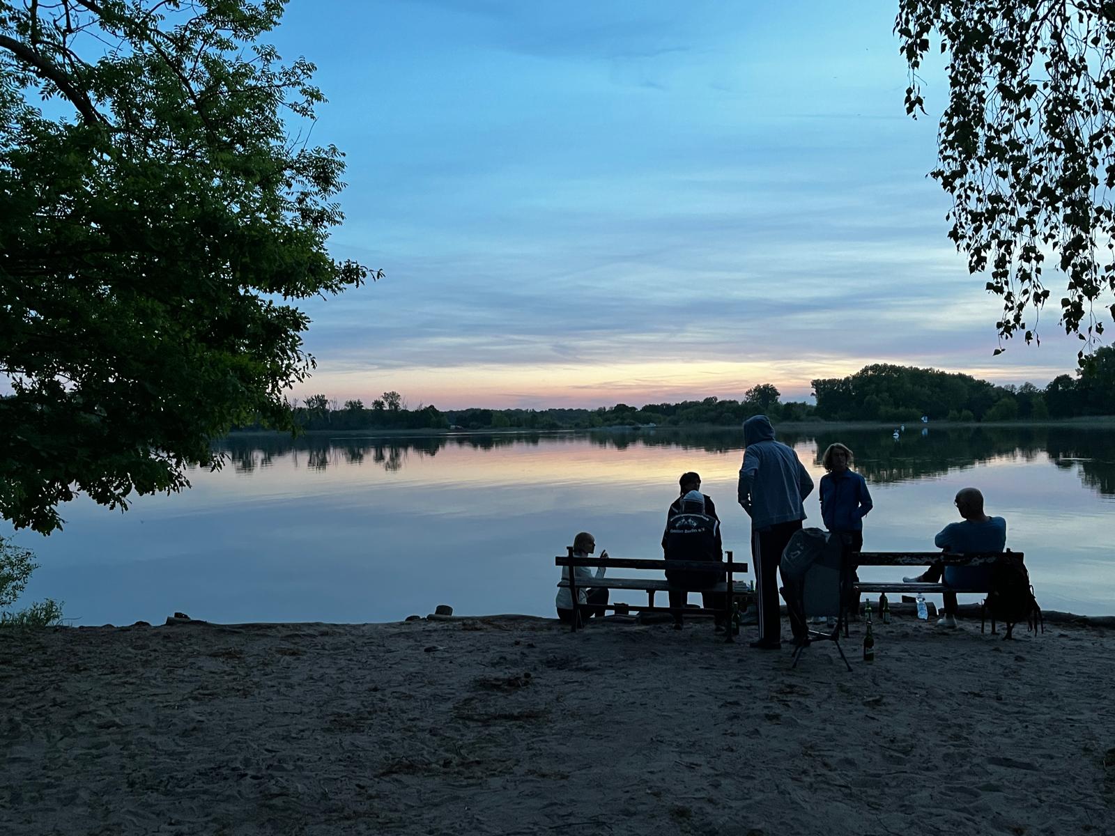 Abendstimmung am Strand...