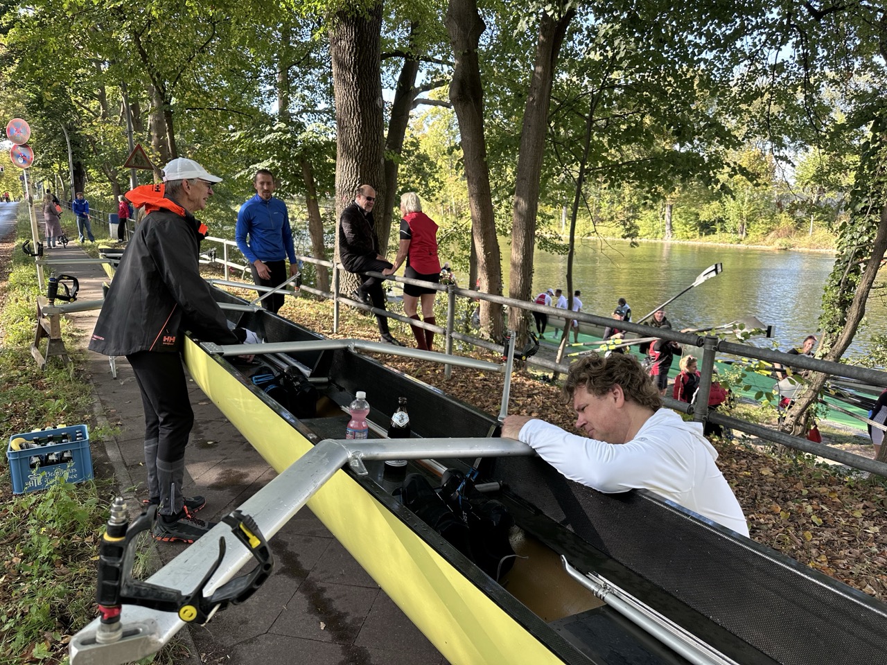 Abriggern nach der Regatta