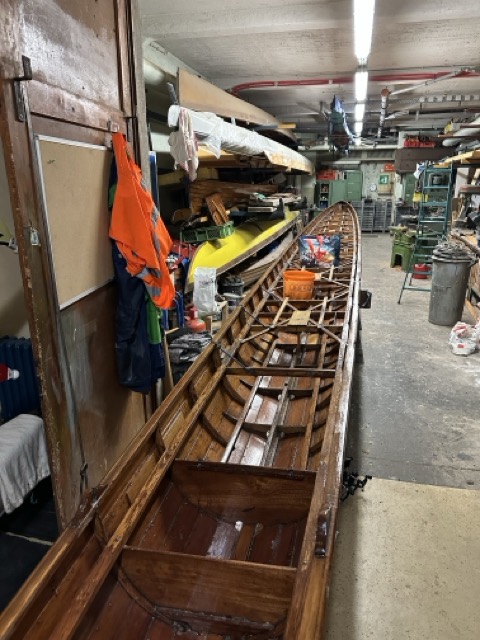 Der Achter "phönix" liegt zur weiteren Bearbeitung in der Werkstatt