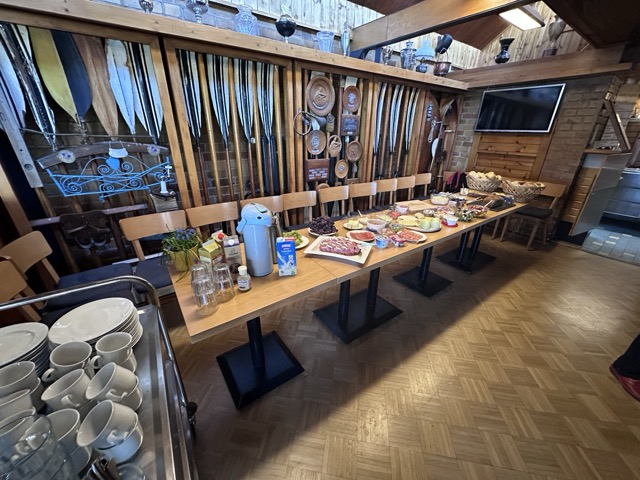 Reichlich Frühstück!