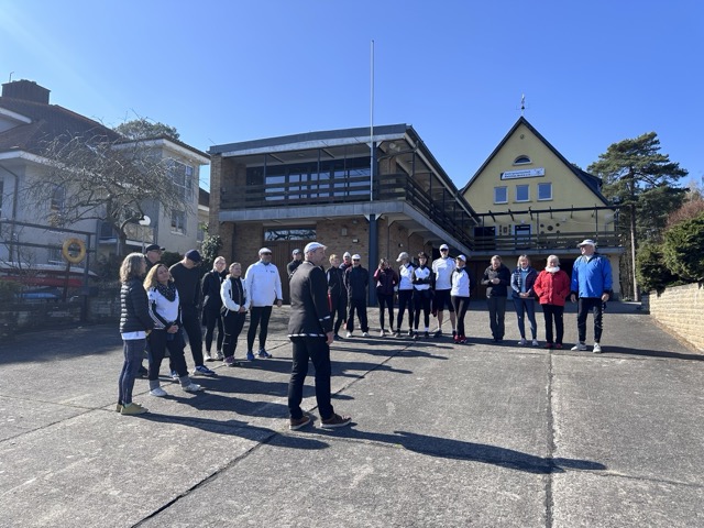Eröffnung der Saison durch den 1. Vorsitzenden