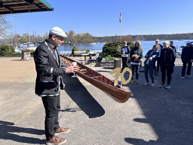 Und wird "eingeweiht"!