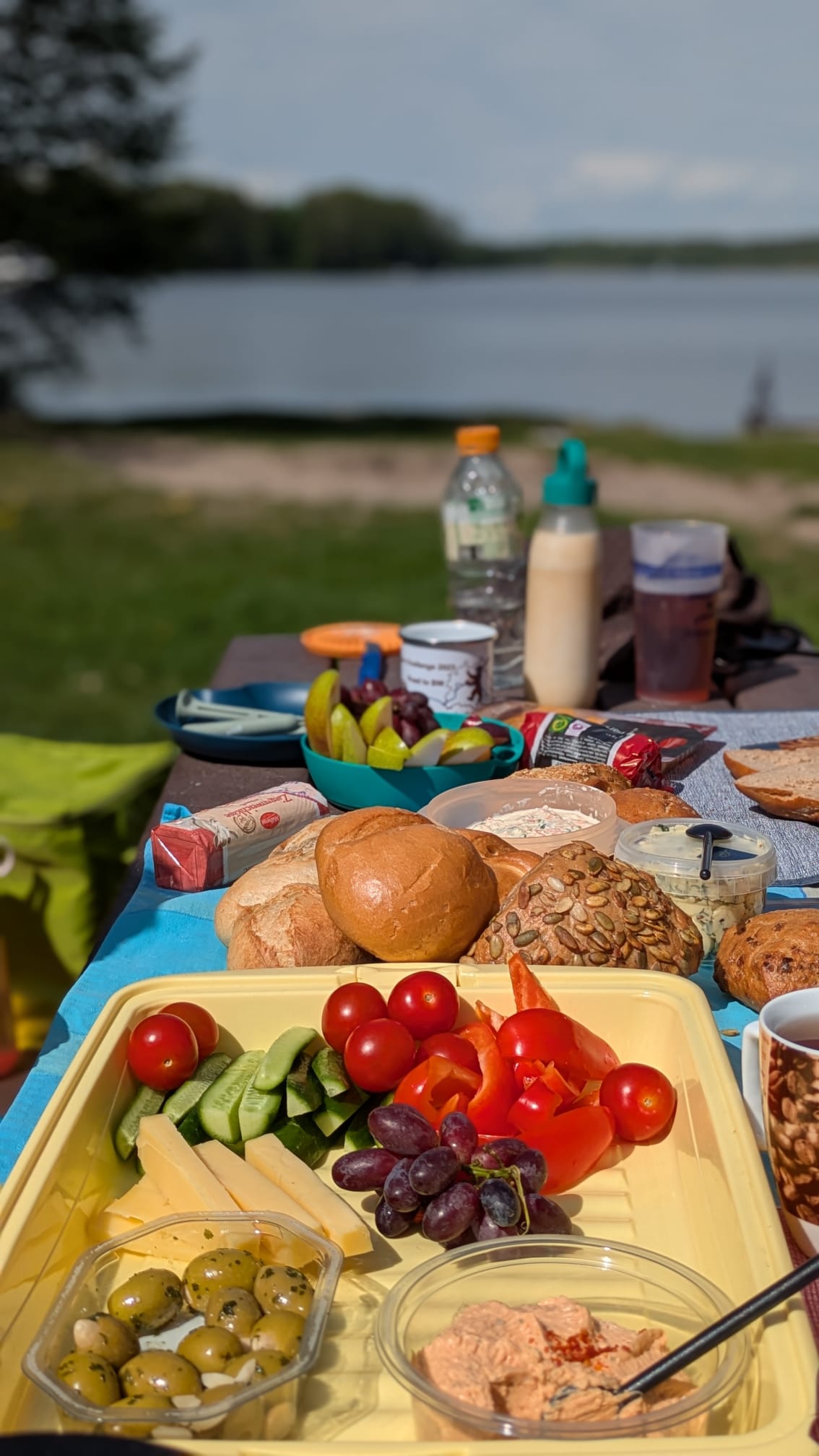 Weitere Aktivität zu Hause: kleine Umfahrt mit Picknick