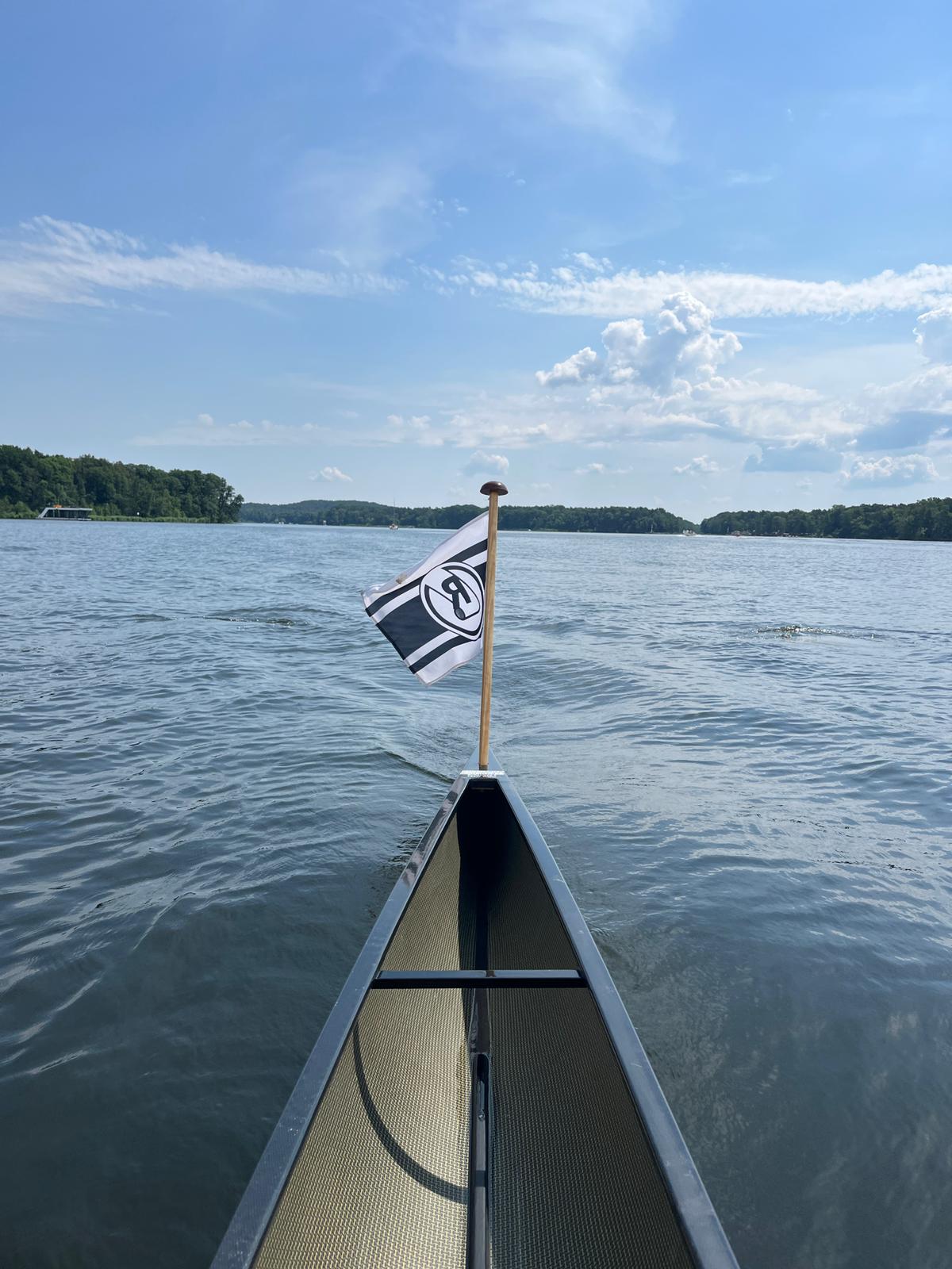 Auf Tour - mit Flagge!