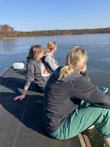 Entspannte Pause in der Sonne